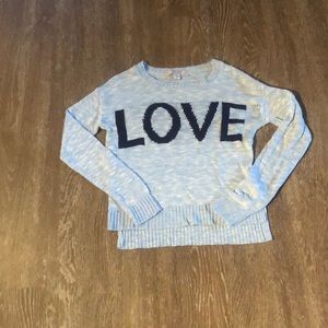 Adam Levine LOVE Sweater